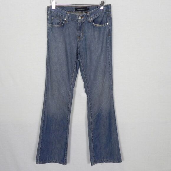 Calvin Klein Low Rise Flare Butterfly 2000s Y2K 4 - Picture 7 of 8